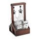Оливерник на стойка с дръжка 175ml/130ml NATURAL WOOD (6358B) HORECANO |  |  |