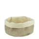 Текстилен панер кръг BEIGE Ø17xh11cm HORECANO |  |  |