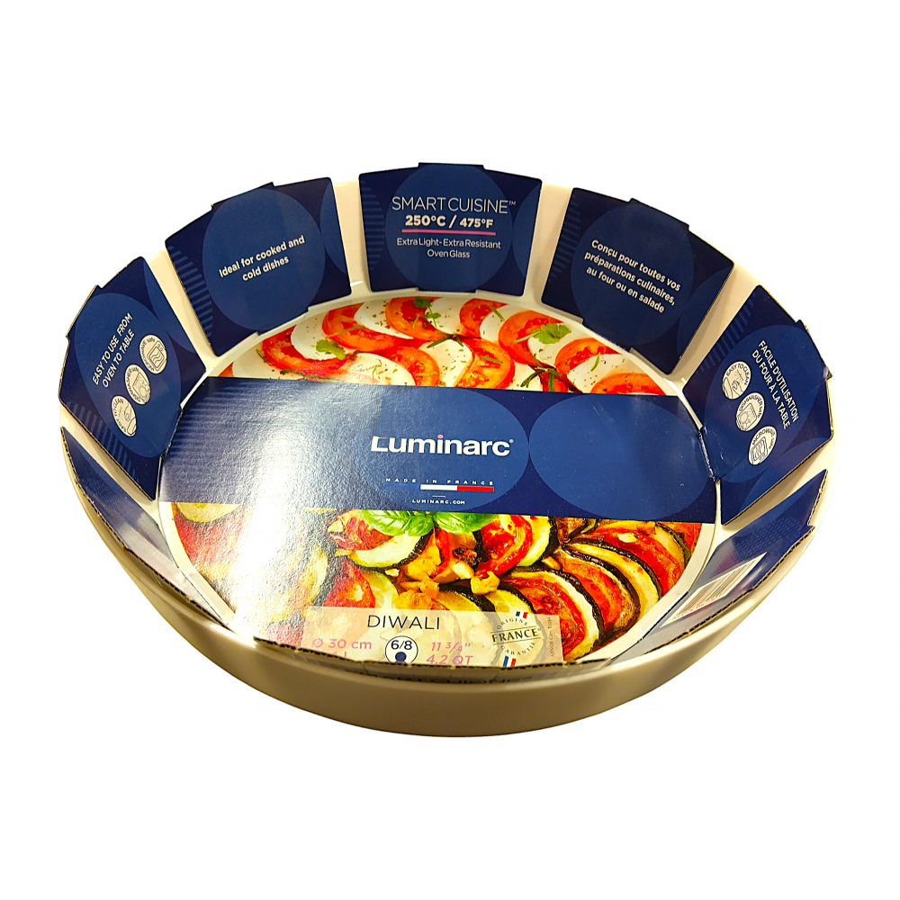 Тава кръгла 30 см Luminarc Diwali |  |  |