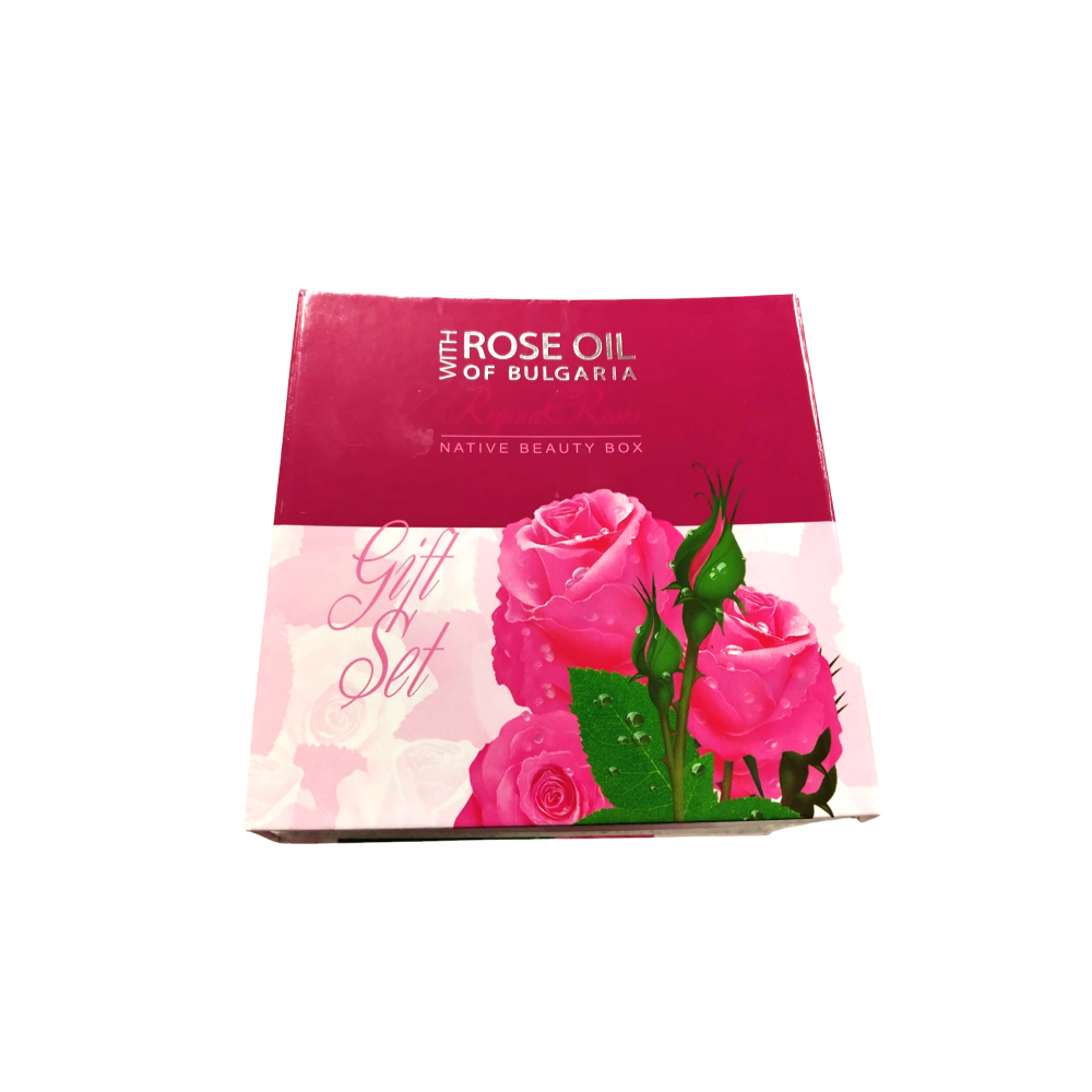 Подаръчен комплект с розово масло Regina Roses Biofresh |  |  |