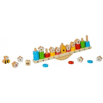 Дървена балансна игра - Пчелички Bigjigs - Детски играчки