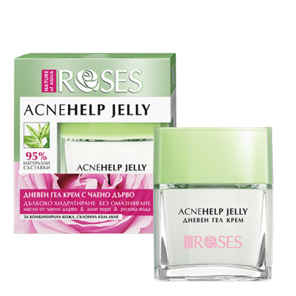 Дневен крем-гел Acne Help Nature of Agiva Roses |  |  |