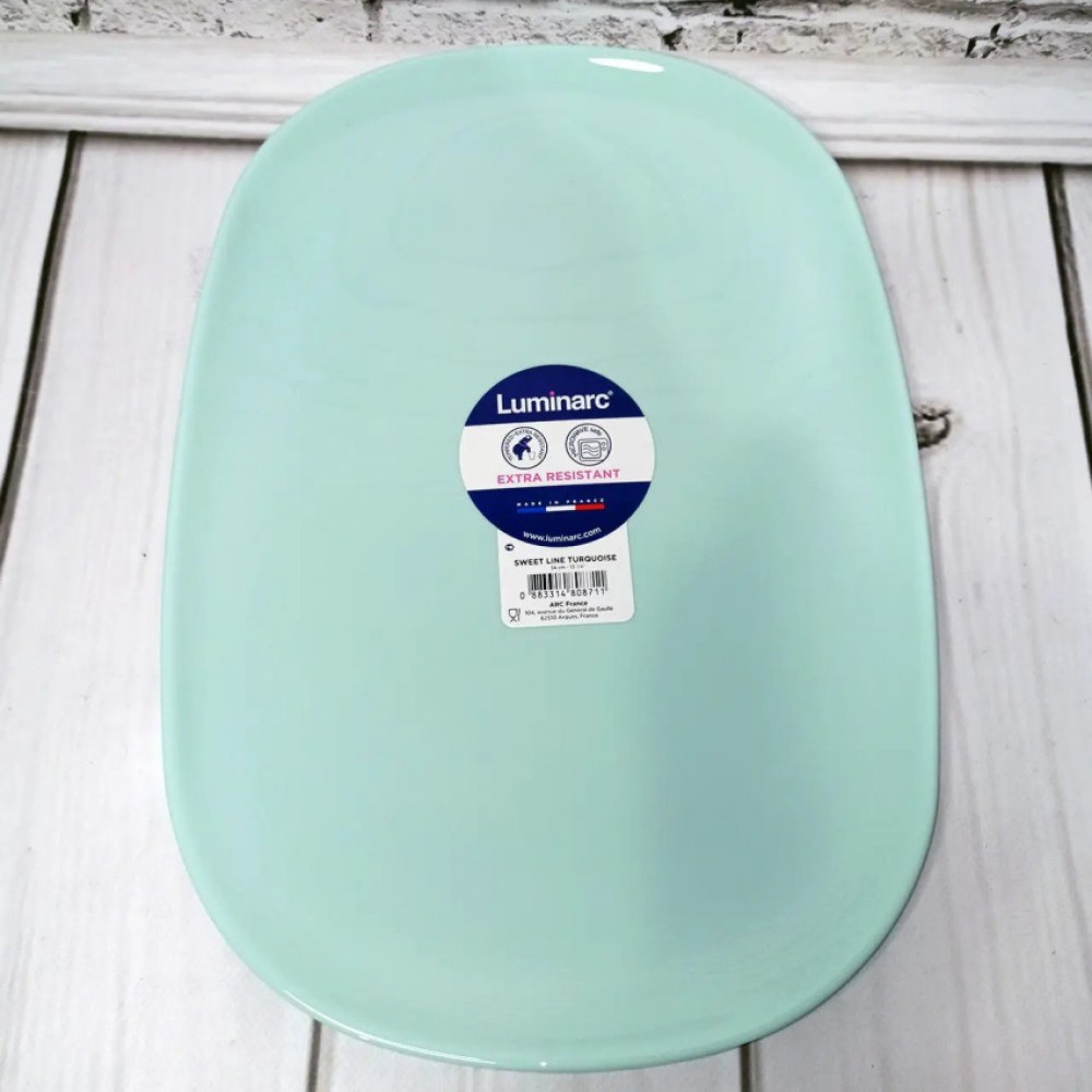 Плато Luminarc Diwali Light Turquoise 34 см |  |  |