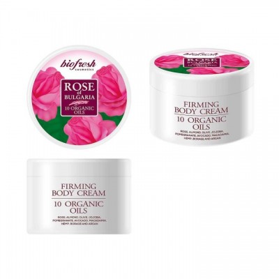 Стягащ боди крем  ROSE OF BULGARIA 300 ml - Кремове