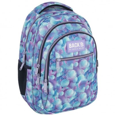 Ученическа раница 3 ципа BackUp - Bubble AI 701160 - BackUP