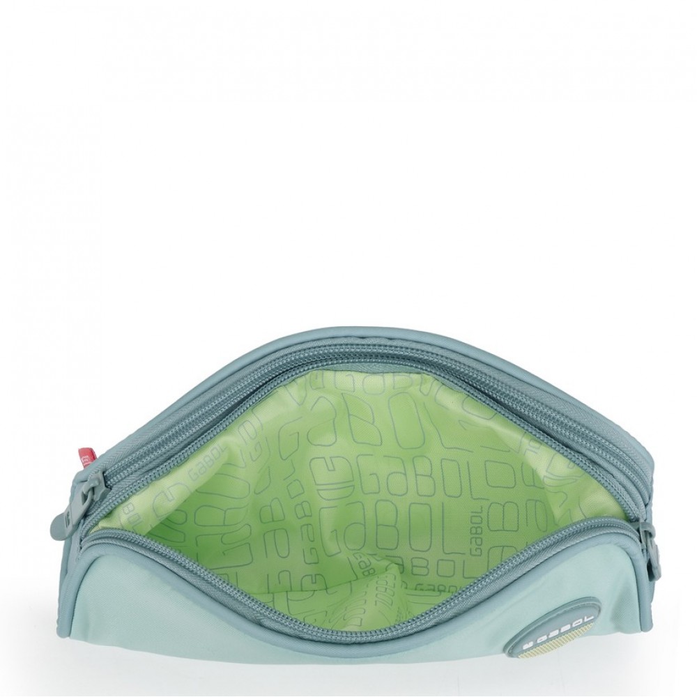 Несесер с 2 ципа GABOL Whisper - Lime 23816145 |  |  |